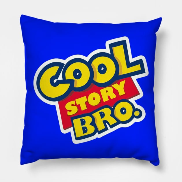 Cool Story Bro. Pillow by BobbyG