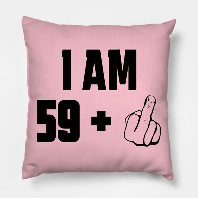 60th birthday Pillow by Circle Project