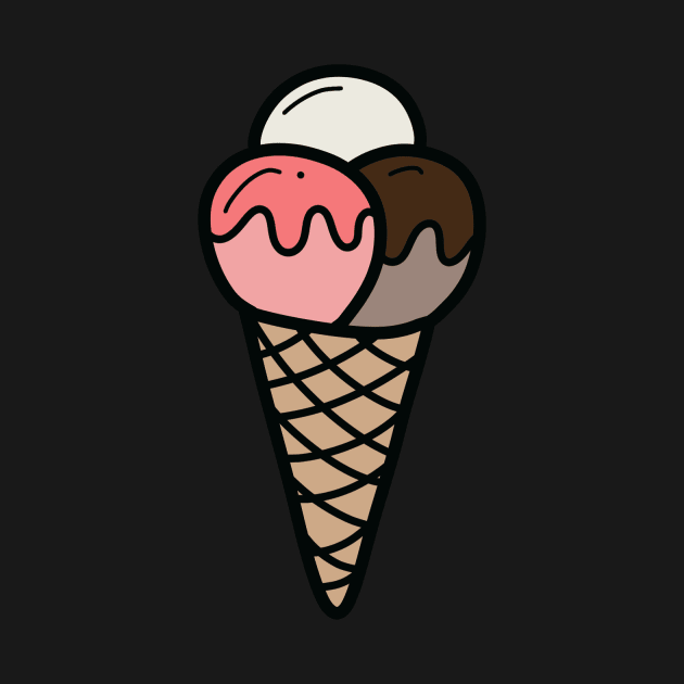 Ice Cream Cone by trippyzipp