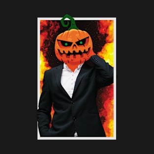 Pumpkin gentleman 3. halloween T-Shirt