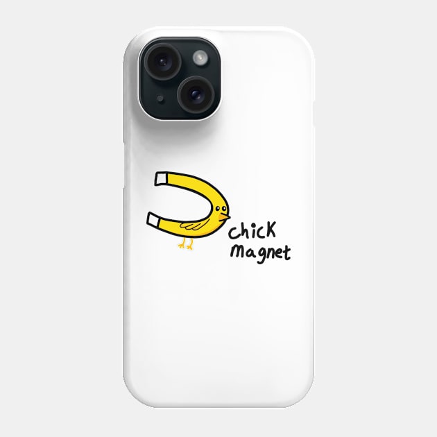 chick magnet Phone Case by B0red