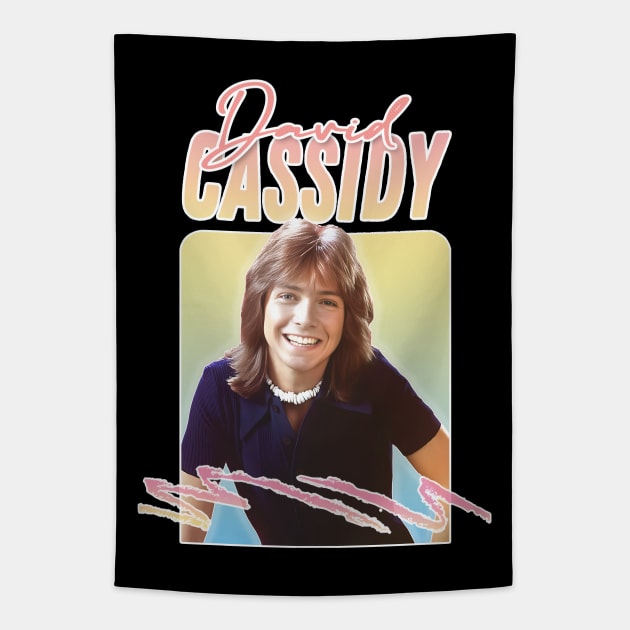 David Cassidy / Retro 1970s Aesthetic Tapestry by DankFutura