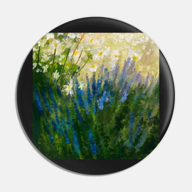 Midsummer Flowers Pin by MikaelJenei