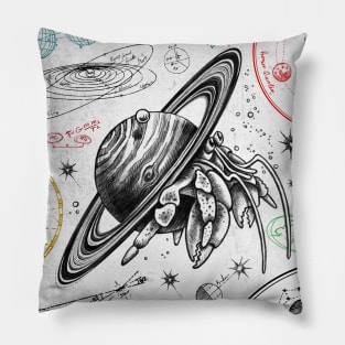 Astronomy Hermit Crab W Pillow