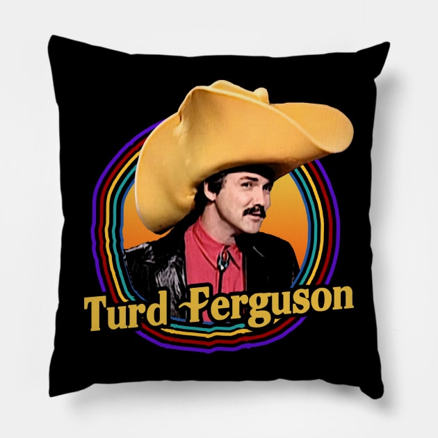 Norm Macdonald - Turd Ferguson Pillow by Junnas Tampolly