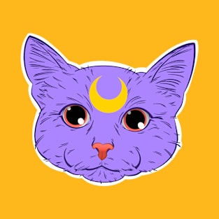 Helpful Purple Kitty Friend T-Shirt