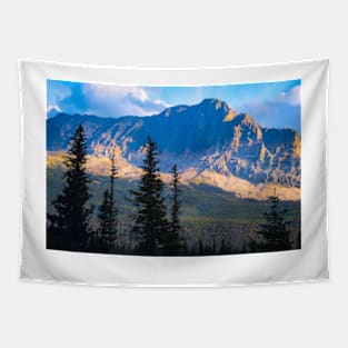 The Mountains of Glacier National Park Tapestry