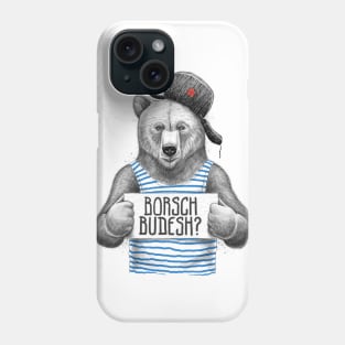 Borsch Budesh Phone Case