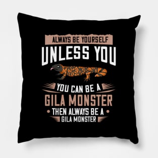 Gila Monster Lizard Reptile Skull Pillow