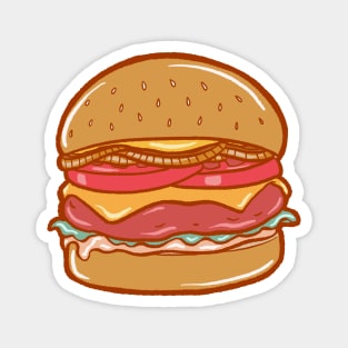 Cheeseburger Love Magnet