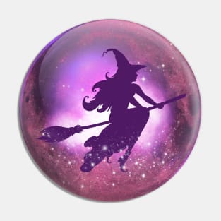 Witchy Crystal Moon #2 Pin