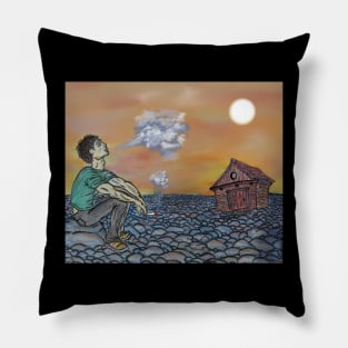 Calm down on the rocks Pillow