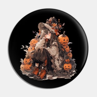 Anime Witch Pin