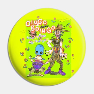 Oingo Boingo Brothers Adventure Pin