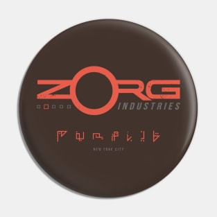 Zorg Industries (Aged look) Pin