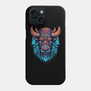 DMT Art Psychedelic Buffalo Phone Case