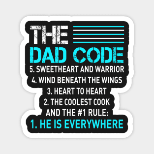 The dad code Magnet