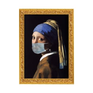 Coronavirus The Girl with a Pearl Earring T-Shirt