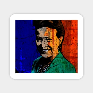 Simone de Beauvoir Magnet