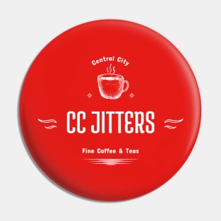 CC Jitters - Fine Coffee & Teas Pin