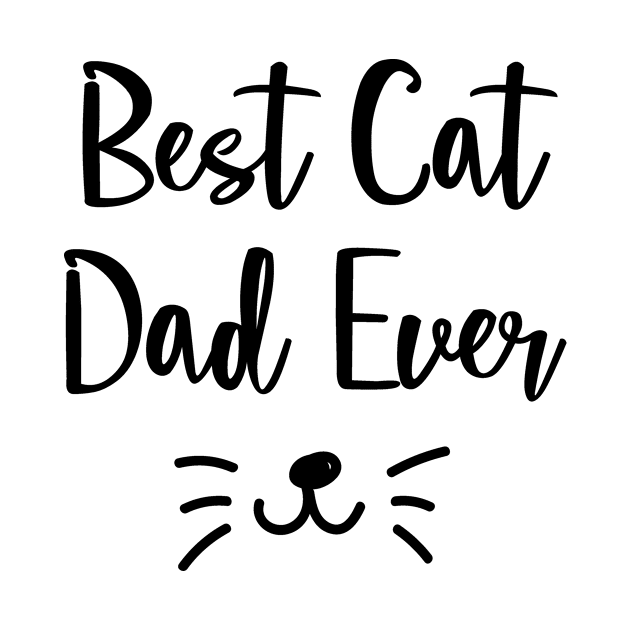 Dad Love Cat Fathers Day Cat Lover Pet Love Gifts by chrizy1688