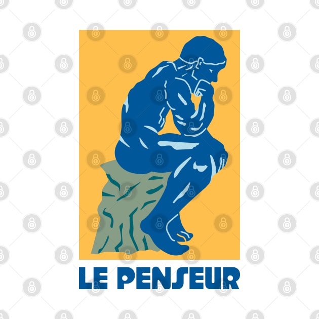 Le Penseur - The Thinker by Belcordi