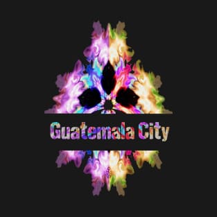 Guatemala City gift tie dye watercolor T-Shirt