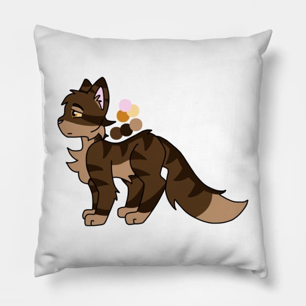 Bramblestar Ref Pillow by ceolsonart