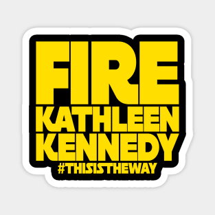 Yellow Fire KK Magnet