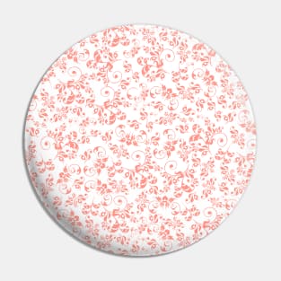 Floral Explosion Collection - Vintage Retro Floral Pattern 5# Pin