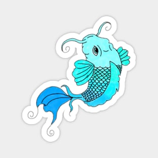 Cute Koi Fish Magnet