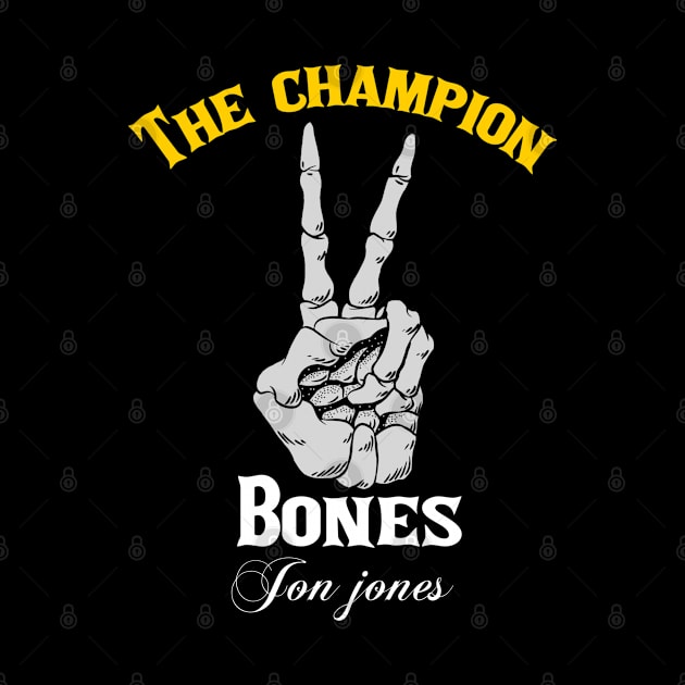 jon jones bones by FIFTY CLOTH