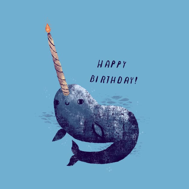 narwhal birthday by Louisros