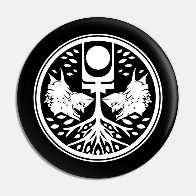 Iron Banner - Season 20 - White Pin by SykoticApparel