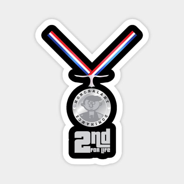 2nd For Life (Medal) Magnet by Broughy1322