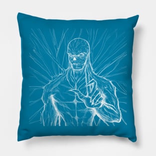 vecna the monster in upside down ecopop art the final boss Pillow