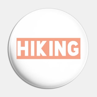 Hiking t-shirt designs Pin