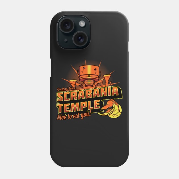 Greetings From Scrabania temple Phone Case by neilss1