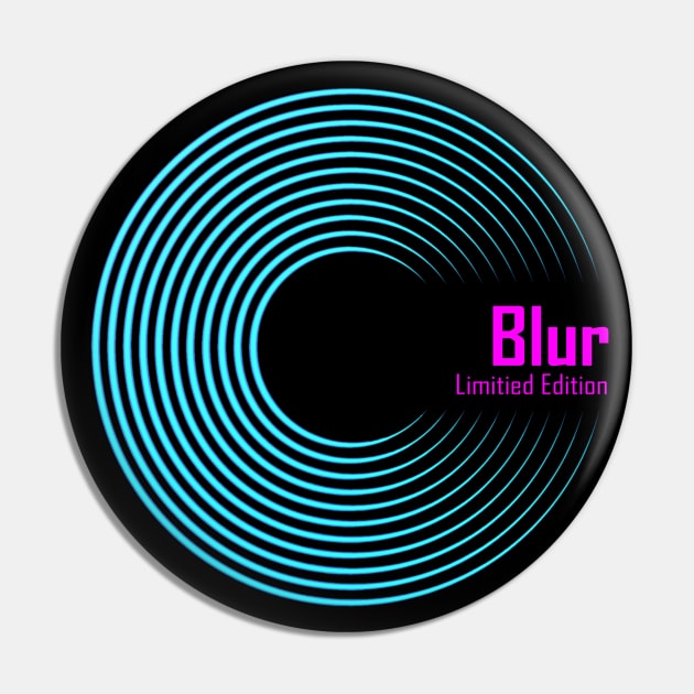 Limitied Edition Blur Pin by vintageclub88