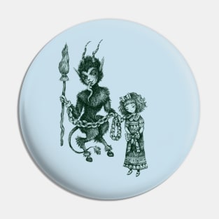 Krampus Pin