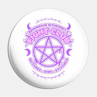 Witch Fight Club - Pastel Pin