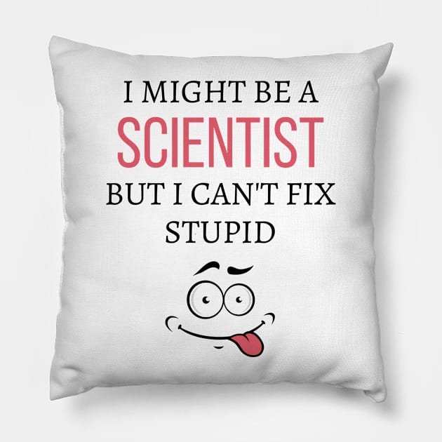 Scientist Pillow by Mdath