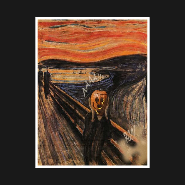 The Scream  Edvard Munch parody by ElArrogante