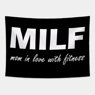 mom in love with fitness Tapestry