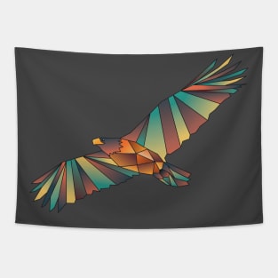 Geometric Eagle Tapestry