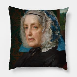 Portrait of Susanna Rose by Frederick Sandys Pillow