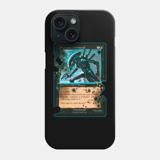 Zhyrexian Zenomorph MTG Aliens Parody Phone Case