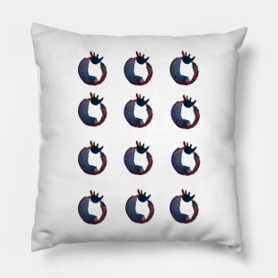 Watercolor berries Pillow