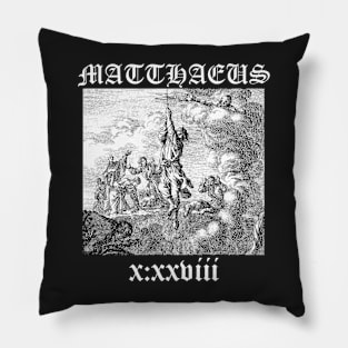 Matthew 10:28 Dangerous Stand Jan Luyken Gothic Pillow