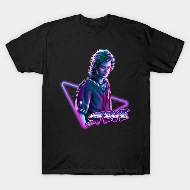 Discover Steve - Stranger Things - Neon - Steve Harrington - T-Shirt